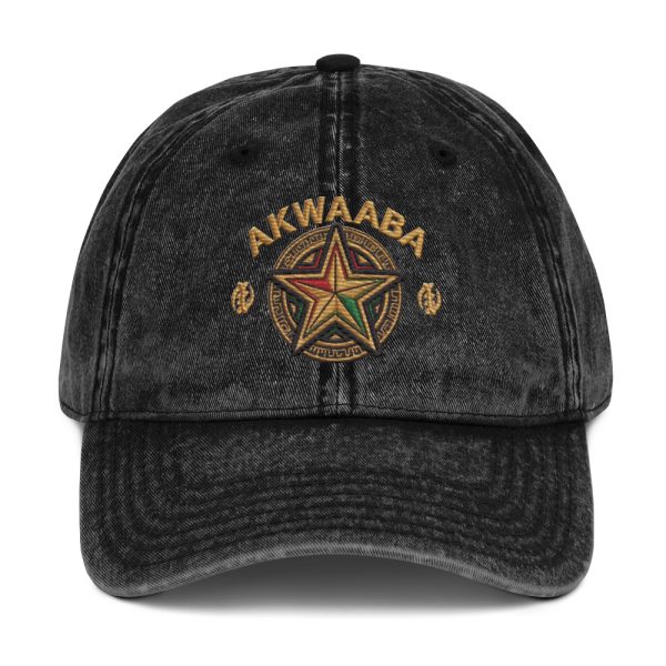 Akwaaba Vintage Cotton Twill Cap