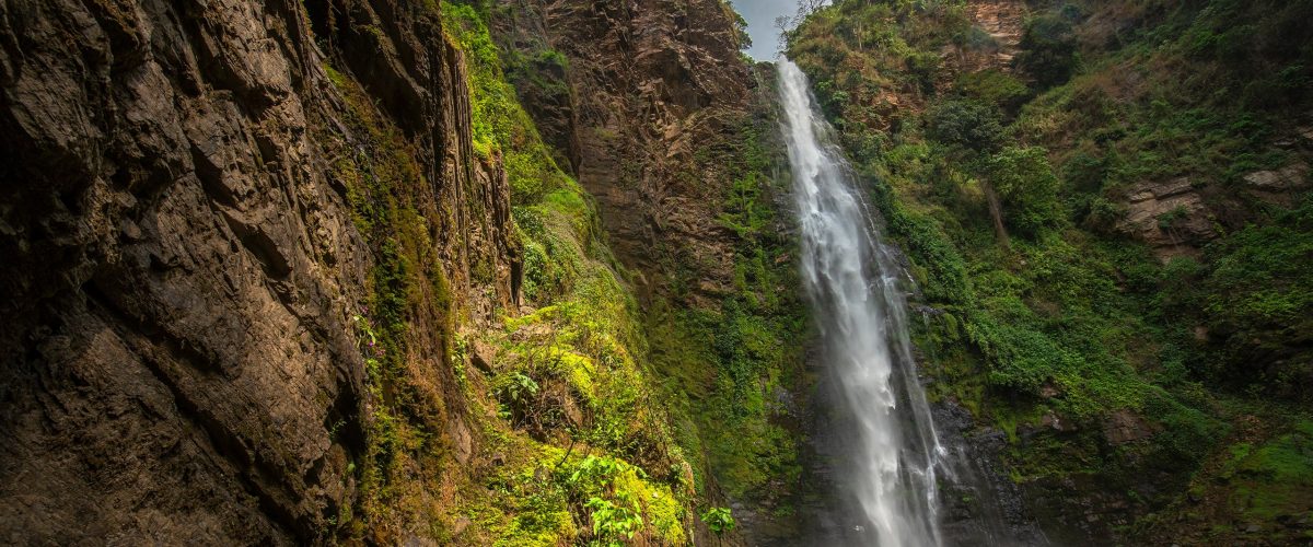 The lower Wli Falls in the Volta Region