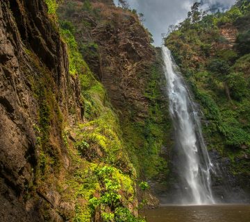 The lower Wli Falls in the Volta Region