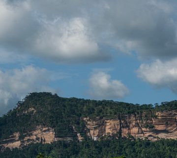 Odweanoma mountain on the Kwahu Plateau